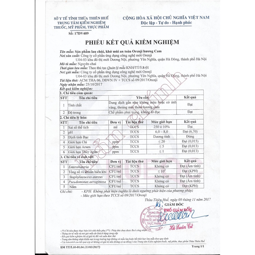 NƯỚC LAU BẾP  ORENJI  LIÊN KẾT XANH