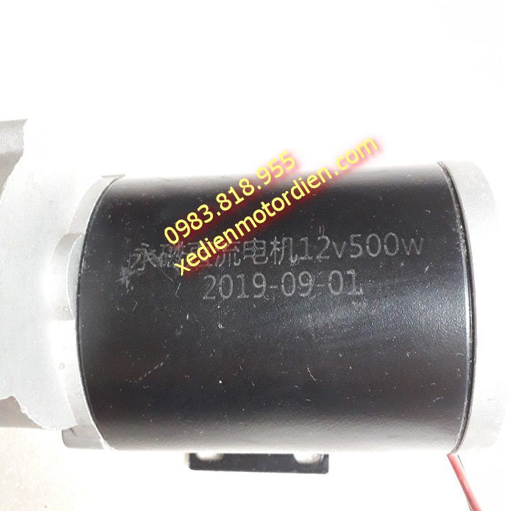 Động cơ giảm tốc 12v500w có chổi than 12v 500w