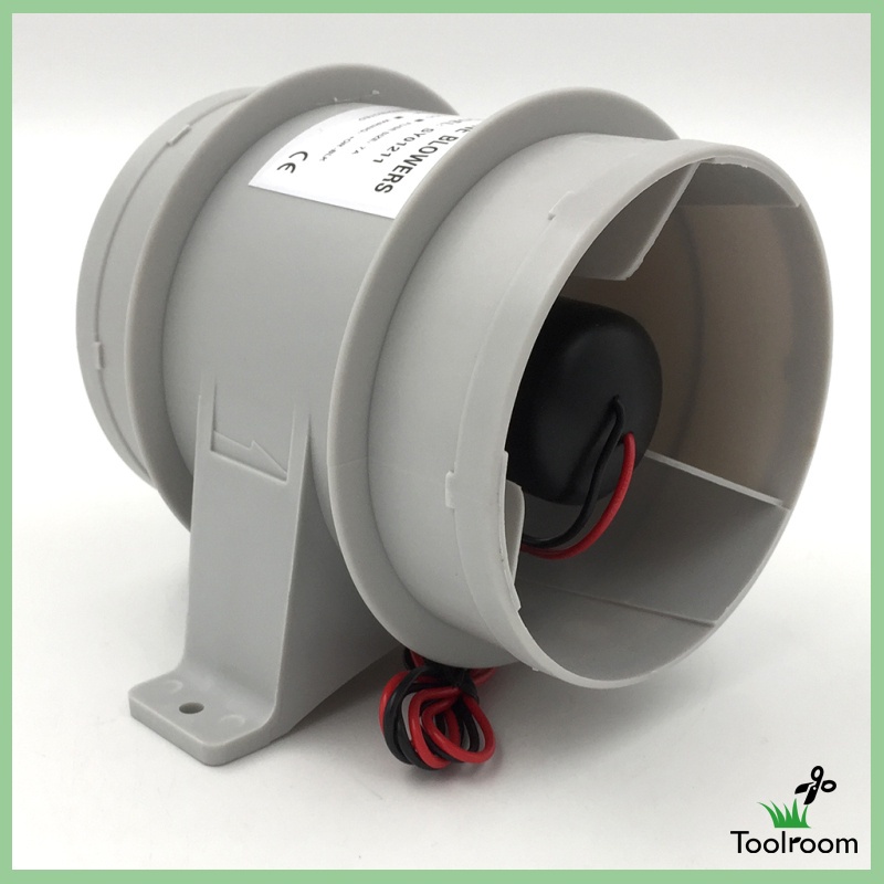 Máy Thổi Khí Bilge 12v 4 "Màu Trắng Không Tiếng Ồn