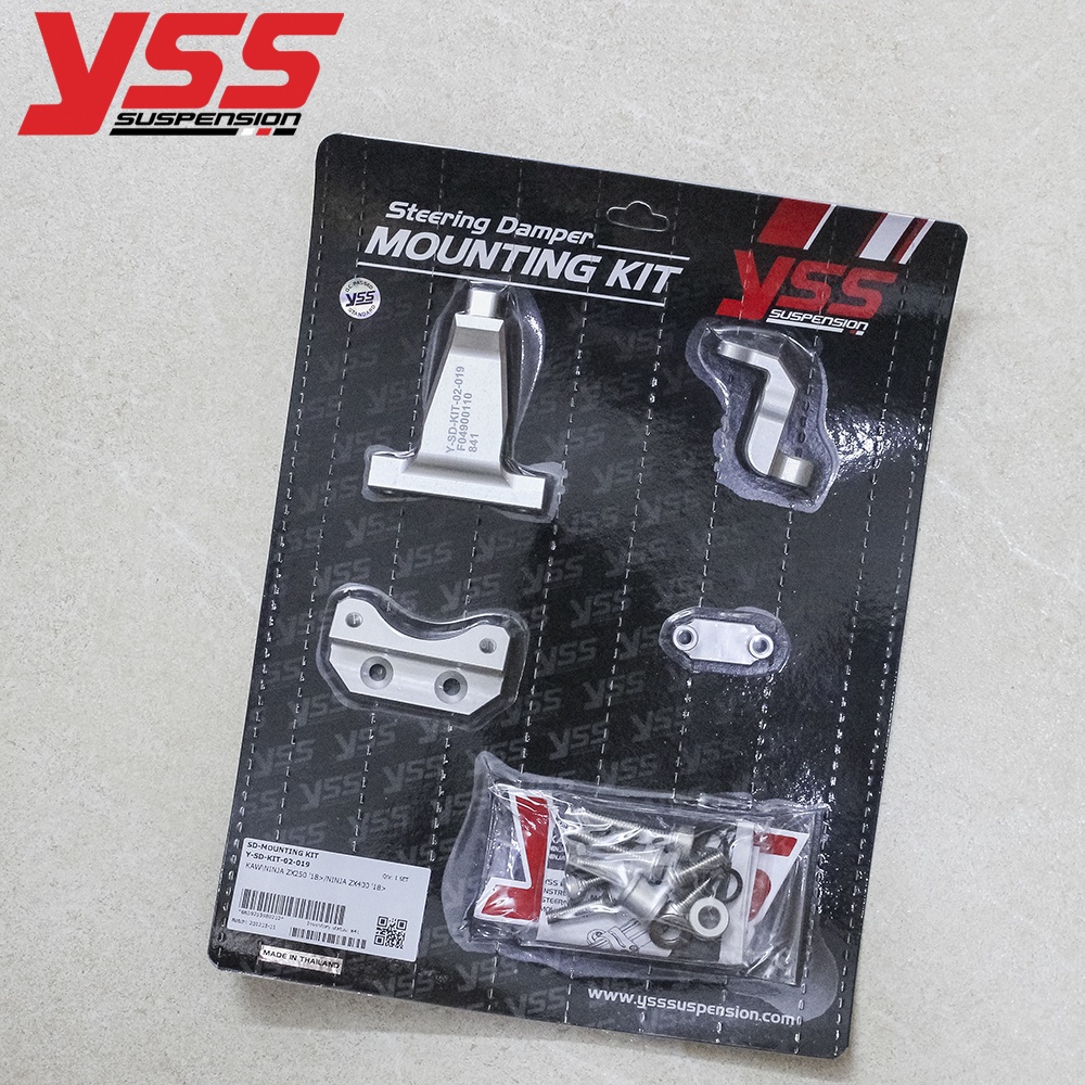 Bộ Pass trợ lực Mounting Kit YSS Kawasaki Ninja ZX250 ('18&gt;), ZX400 ('18&gt;) Y-SD-KIT-02-019