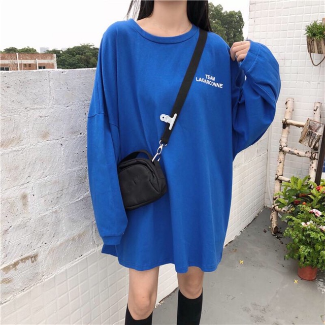 [Mã 11FASHIONSALE1 giảm 10K đơn 50K] ÁO THUN TAY DÀI OVERSIZE FORM RỘNG CÁ TÍNH HÌNH THẬT UP Ở CUỐI | WebRaoVat - webraovat.net.vn