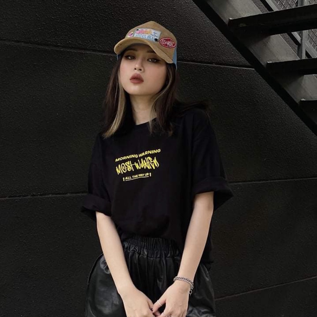 Áo thun Morning Warning Most Wanted Basic - MW Cơ bản - Áo Thun Unisex Form Rộng Tay Lỡ Oversize Cotton 100% Local Brand