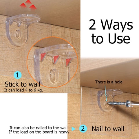 Móc treo tường tự dính Vách ngăn sàn không xốp Hỗ trợ ổ trục mạnh mẽ và liền mạch