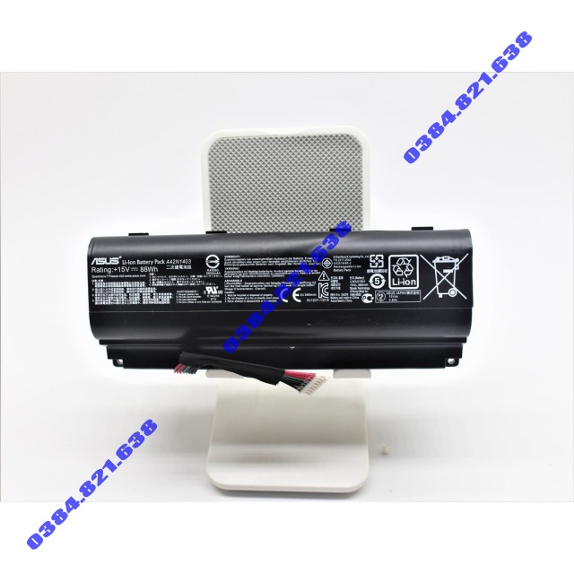 Pin Laptop ASUS ROG GFX71JY 17.3&quot; GFX71JY4710 G751 G751J G751JT G751JY G751JL G751JM GFX71JY GFX71JY4710 A42N1403