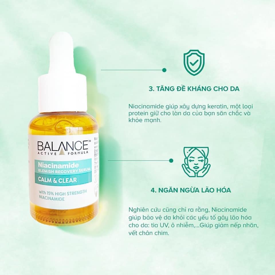 Tinh Chất Balance Nicinamide Blemish Recovery Serum