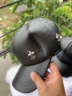 Nón lưỡi trai Chrome Hearts bọc da