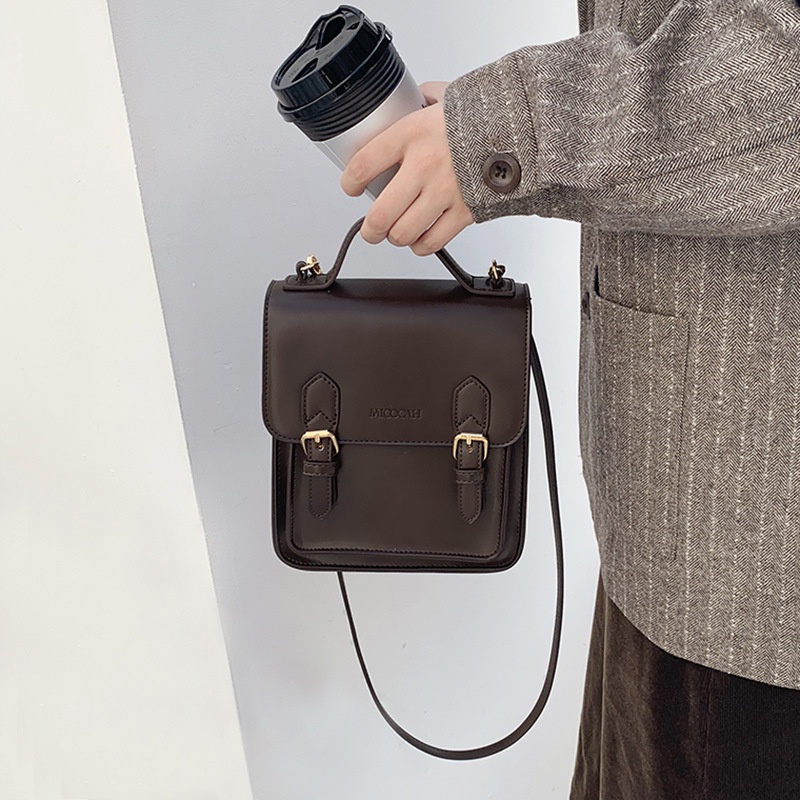 Balo mini da PU cao cấp túí đeo vai đeo chéo phong cách Hàn Quốc ba lô quảng châu cao cấp 1999store_official