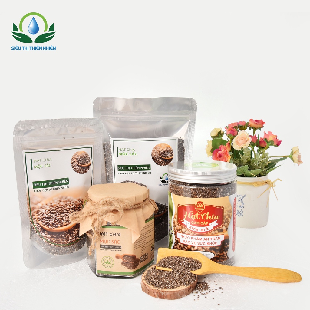 Combo Hạt Chia, Kỷ Tử, Táo Đỏ SIÊU THỊ THIÊN NHIÊN Cung Cấp Dưỡng Chất, Bảo Vệ Gan, Tốt Cho Tim Mạch Mỗi Gói 100G
