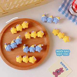 Kẹp Tóc Hình Ngôi Sao Hoạt Hình Dễ Thương Cho Bé Gái
