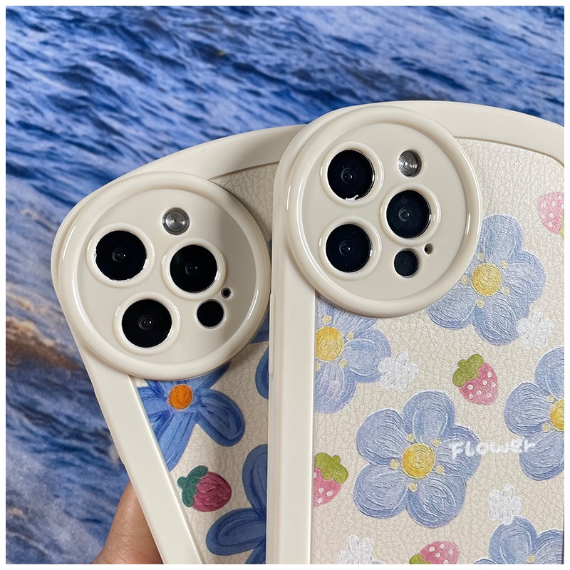 FOR OPPO A17K A57 A77S A39 A37 RENO 7 8 REALME C55 6 PRO 7i 9i C35 C31 C25 C21Y C20 C17 C15 C12 C11  painting oval soft case