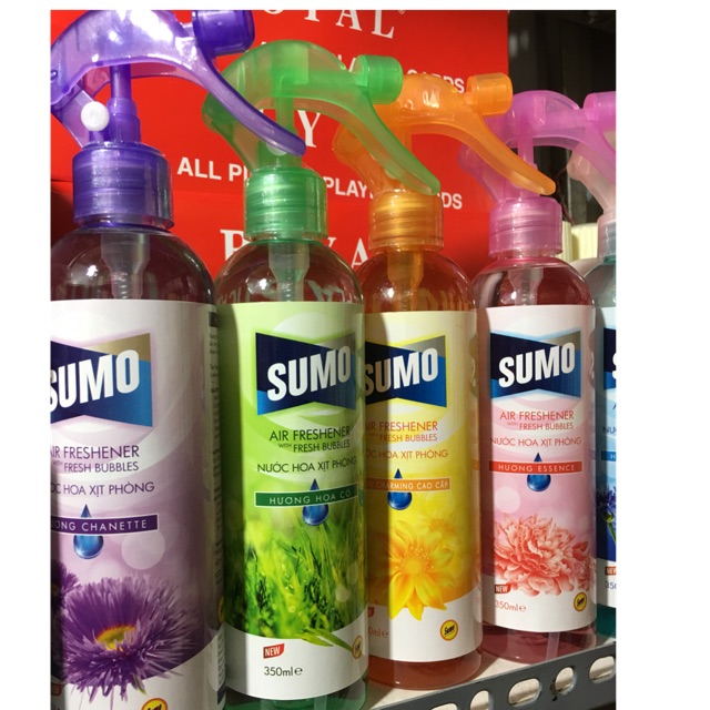 Nước hoa xịt phòng cao cấp Sumo 350ml