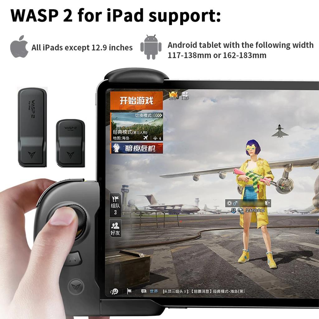 Flydigi Wasp 2 iPad | Tay cầm chơi game cho iPad và máy tính bảng , Điện thoại chơi PUBG và các game khác