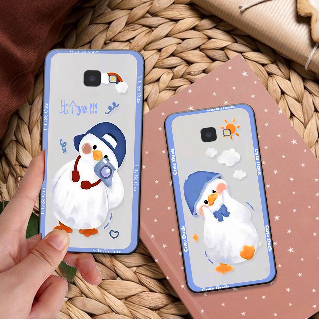 Ốp Samsung J4 Plus / J4 Core / J4+ bộ hình cute dễ thương gấu thỏ xinh xắn vẽ tay lạ mắt