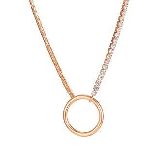 Dây Chuyền Choker Titan Ko Đen TT 3747