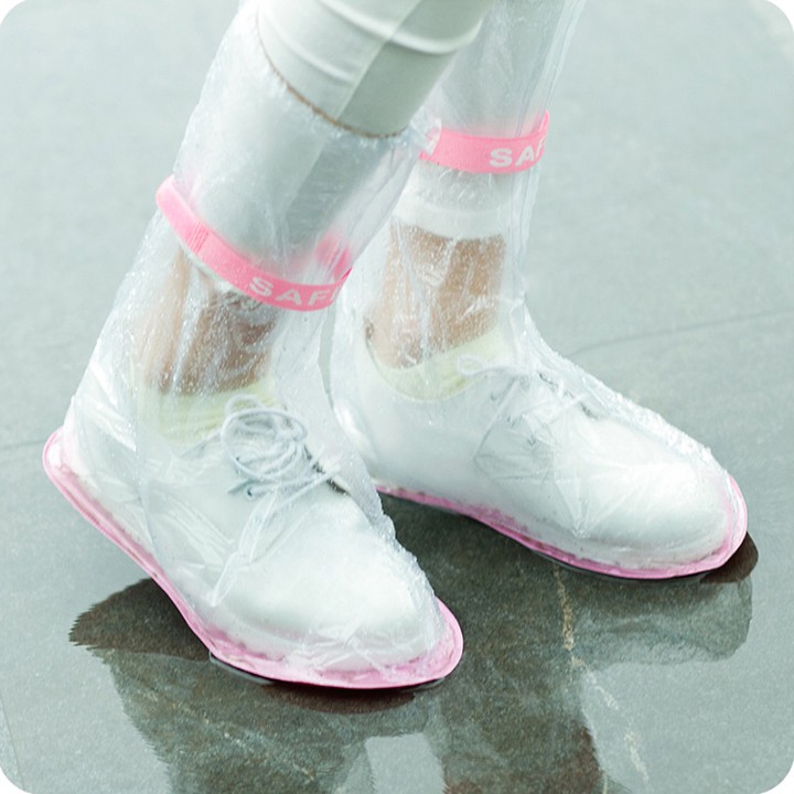 Ủng đi mưa bọc giày dép cao cổ bo chun sạch sẽ cao cấp chống trượt không thấm nước tiện lợi youngcityshop 30.000