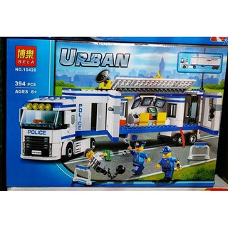 Xếp hình xe cảnh sát công an police mã số 10420/10657