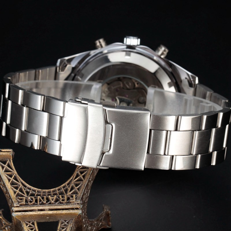 Đồng hồ cơ nam WINNER chạy tự động không cần pin, đồng hồ nam chính hãng cao cấp, phong cách thể thao, siêu đẹp