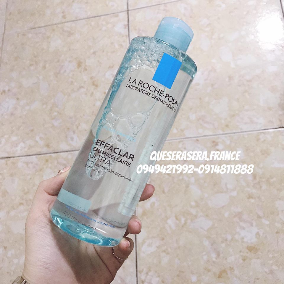 Nước tẩy trang La Roche Eau Micellar sạch sâu, nhẹ dịu