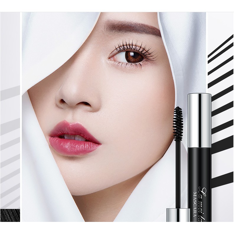 Mascara Lameila Chuốt Mi Dài Mịn Mảnh Làm dày Mi Tư Nhiên Yasan