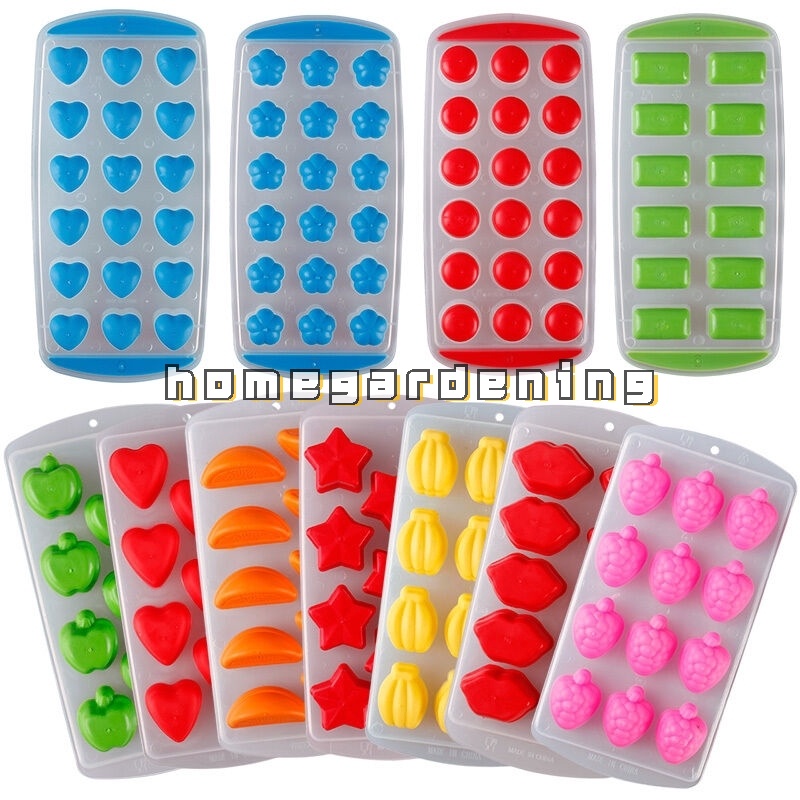 Khay làm đá/ thạch/ sô cô la bằng silicon