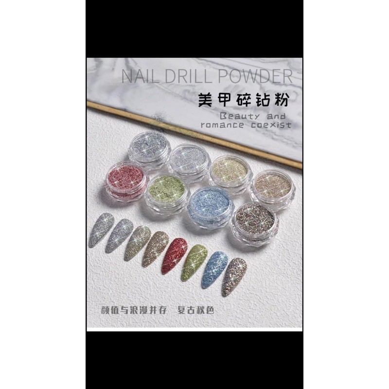 Nhũ Flash Siêu Sáng Hàng Đẹp ( Sét 8 hũ) | BigBuy360 - bigbuy360.vn