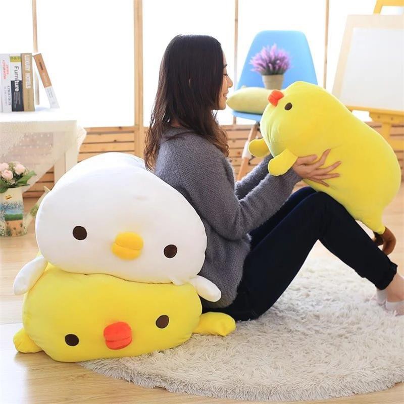 Thú Nhồi Bông Hình Gà Con Mềm Mại Đáng Yêu