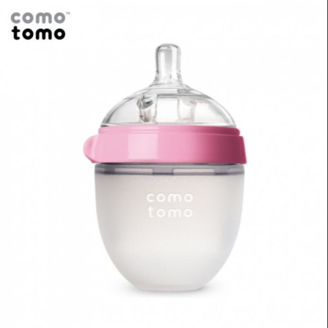 Bình sữa comotomo 150ml màu hồng