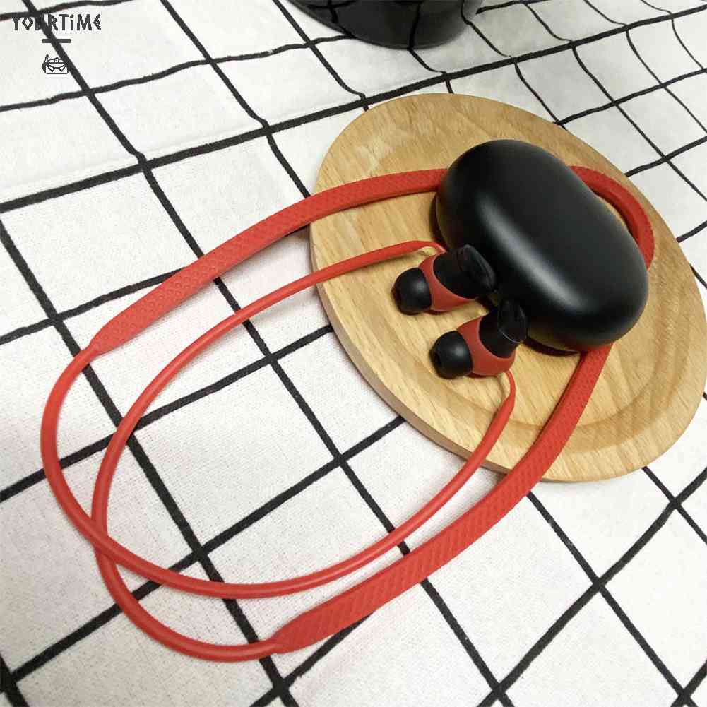 Dây Đeo Cổ Bằng Silicone Chống Thất Lạc Cho Tai Nghe Beats Studio Buds