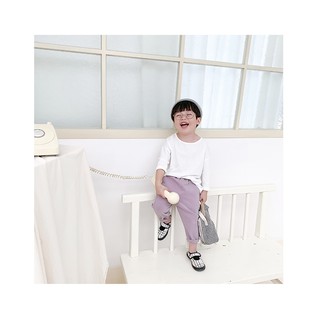 Áo thun tay dài bé trai đơn giản