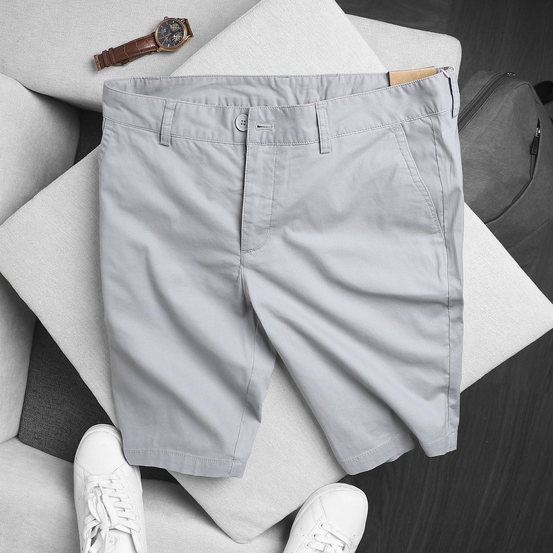 Quần Short kaki nam TORANO dáng basic chuẩn form BK007