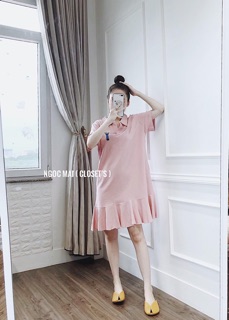 Đầm suông đuôi cá