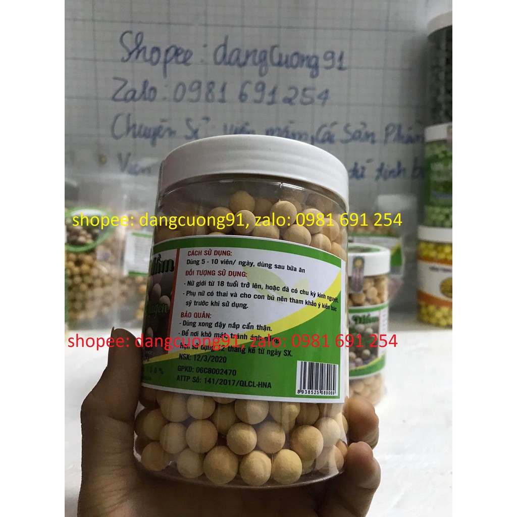 viên mầm hồng sâm collagen tăng vòng 1 ( túi 500g )