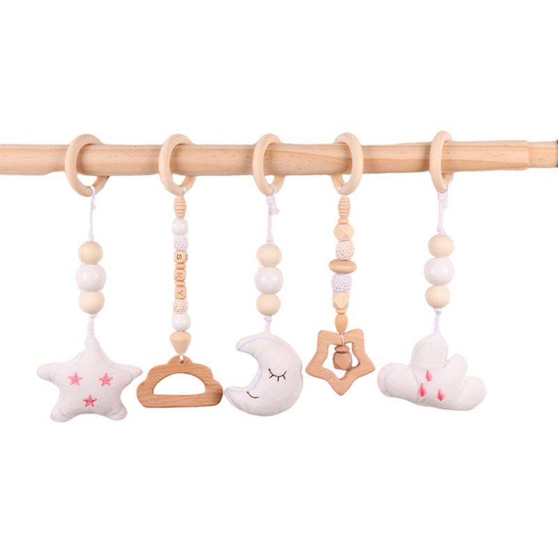 Lục Lạc Thú Bông Đáng Yêu Treo Nôi / Xe Đẩy Em Bé 3m / 6m