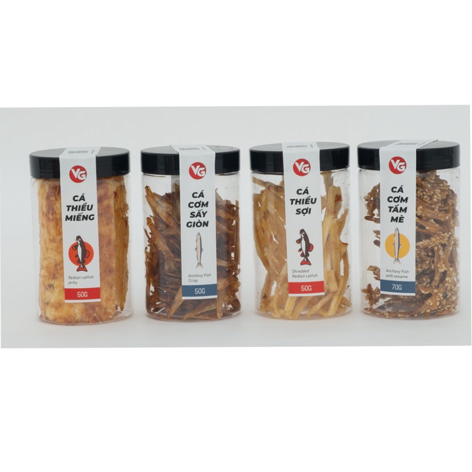 [VN xuất khẩu] Cá cơm tẩm mè ăn liền thơm giòn đặc sản miền trung Phan Thiết không tẩm gia vị ăn kèm với cơm và đồ uống | BigBuy360 - bigbuy360.vn