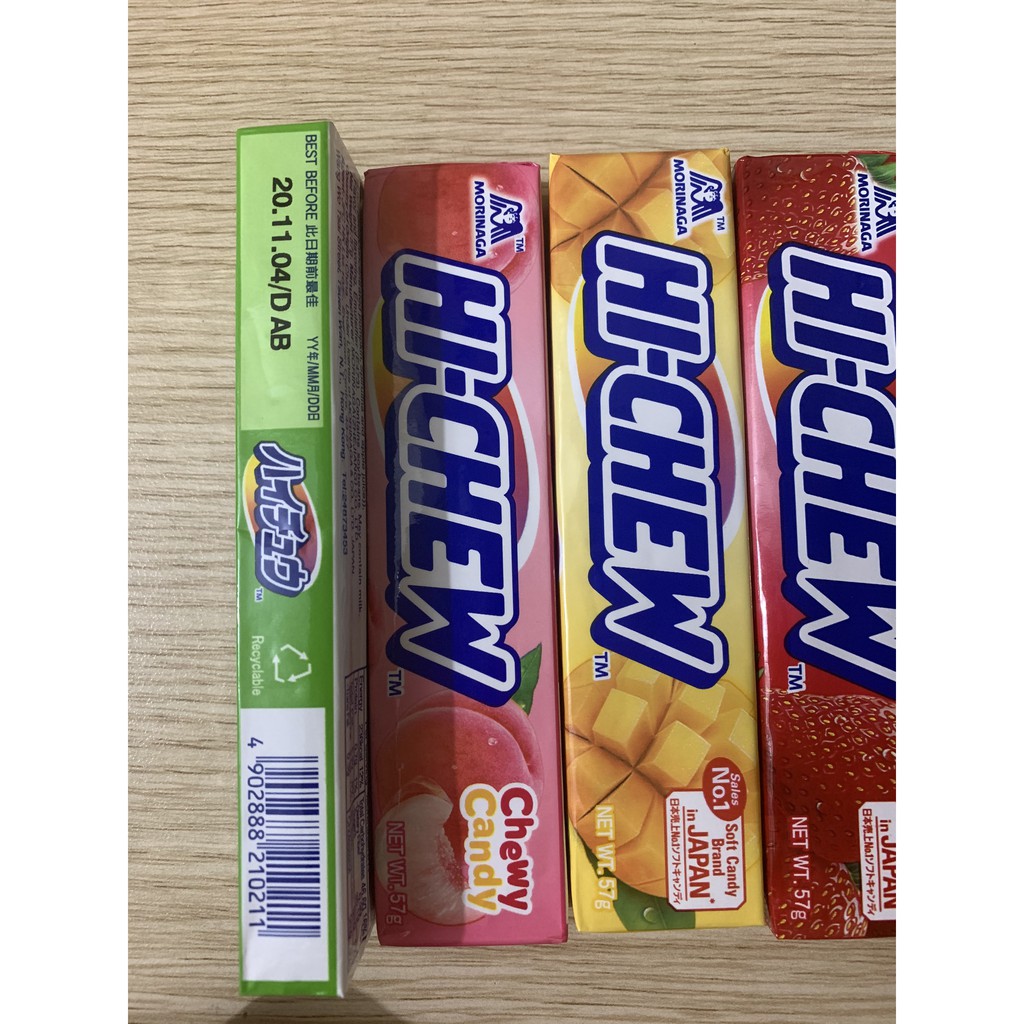 KẸO DẺO HI-CHEW 57G CÁC VỊ  Siêu hot