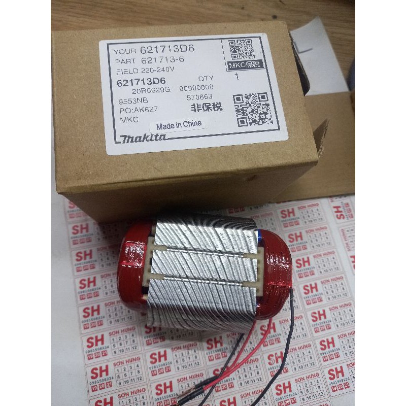 Stator  máy  mài  makita  9553 NB