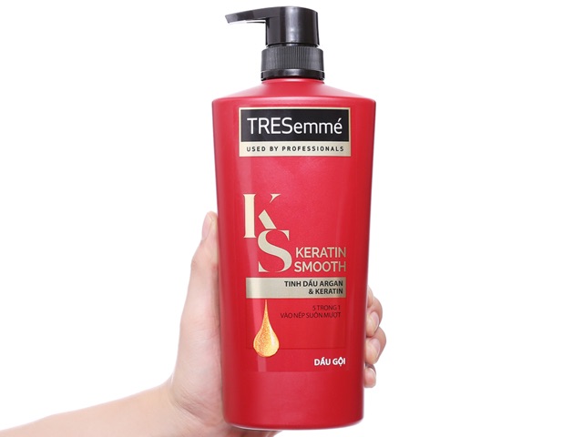 5 in1 Dầu gội TRESemmé Keratin Smooth  ( mẫu mới ) 640g