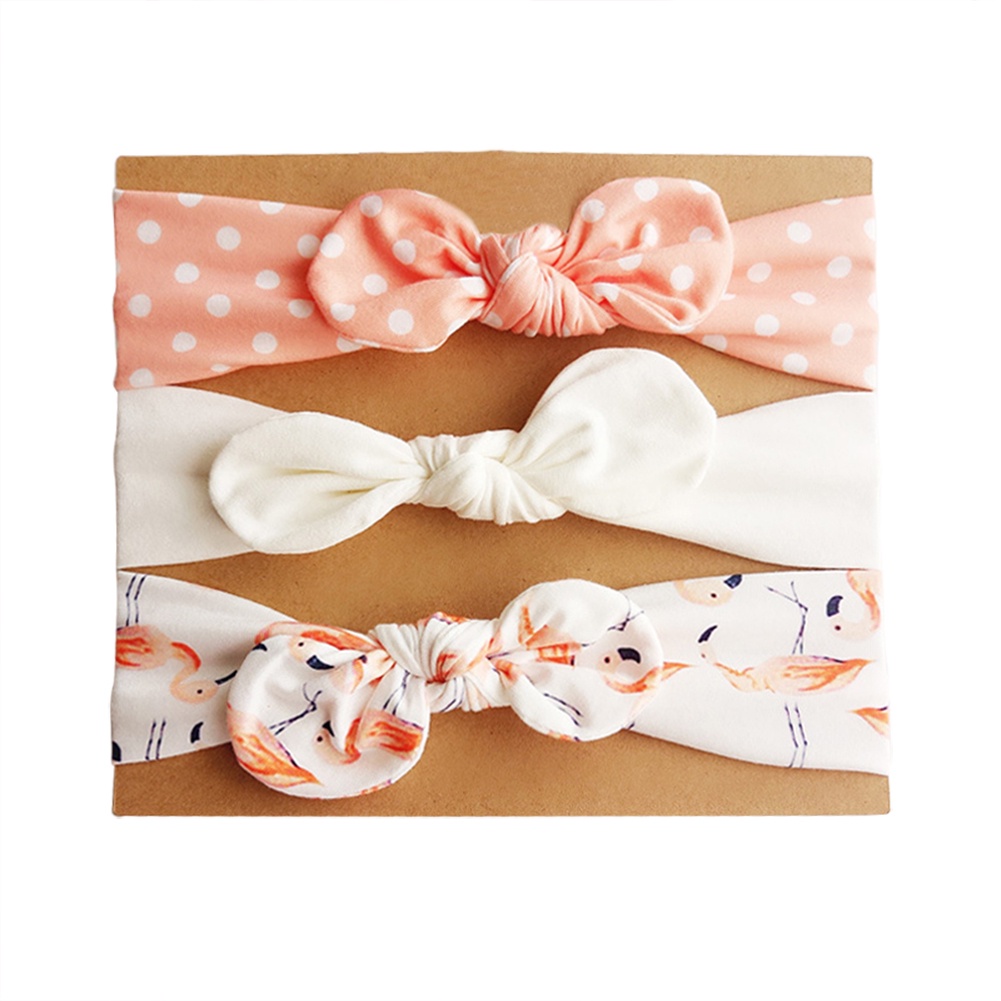 Set 3 Băng Đô Nơ Xinh Xắn Dành Cho Bé Gái