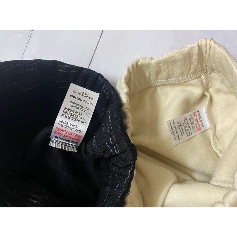 Set 2c quần nỉ bông Matalan sz 4/5y, 5/6y