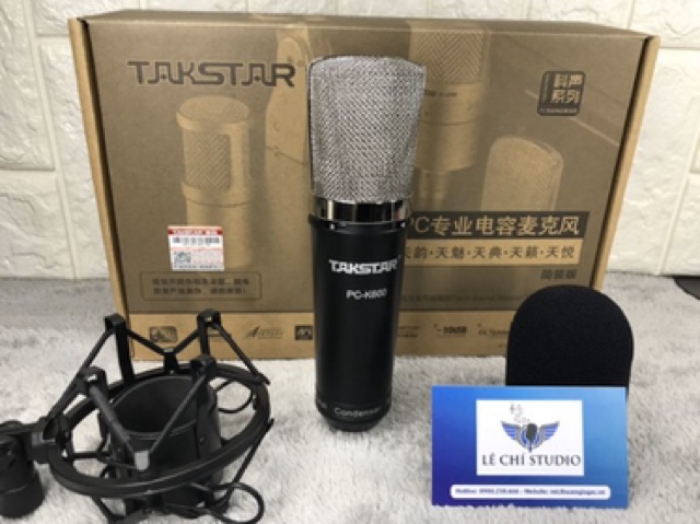 Mic thu âm livestream chuyên nghiệp Takstar PC K600- chính hãng bh 12 tháng