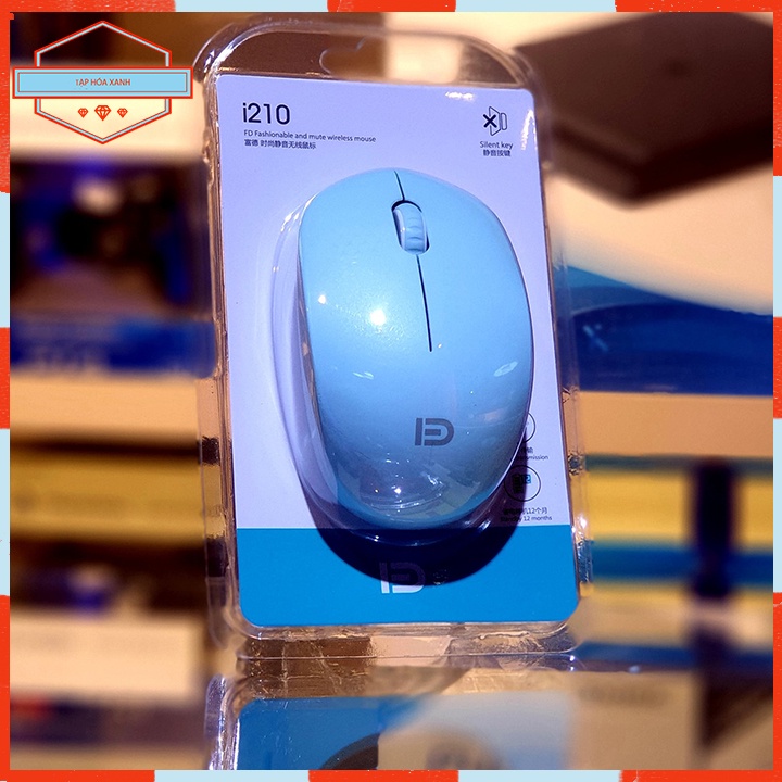 Chuột Máy Vi Tính Laptop Không Dây Wireless Mouse FD i210 Chuột Gaming Văn Phòng