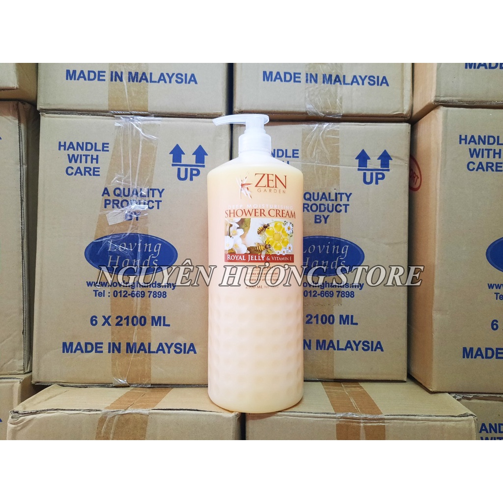 Sữa tắm Zen siêu to khổng lồ 2100ml | Nhập khẩu từ Malaysia