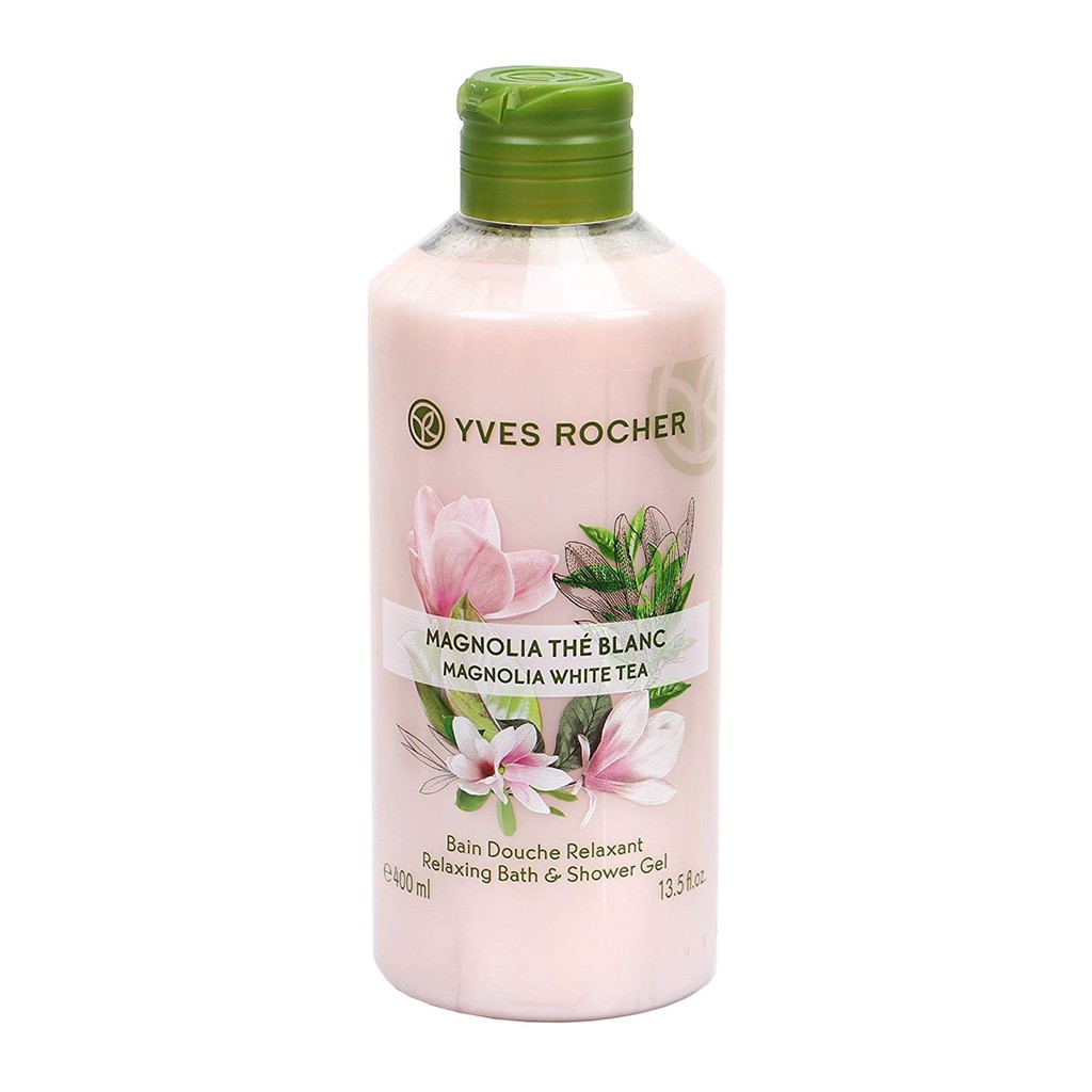 Sữa tắm YVES ROCHER 400ml - hương Mộc lan và Trà trắng