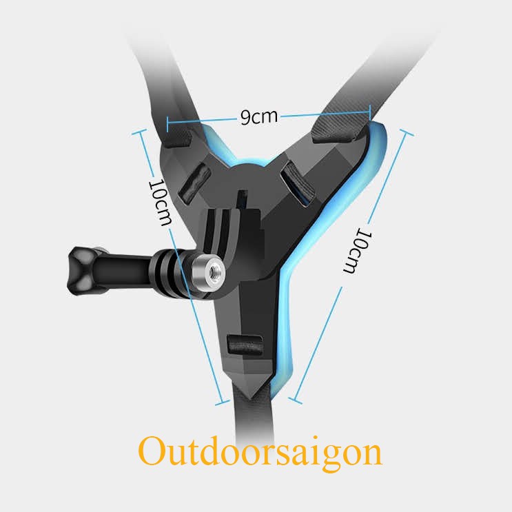 Mount gắn Gopro lên cằm mũ, nón bảo hiểm fullface. | BigBuy360 - bigbuy360.vn