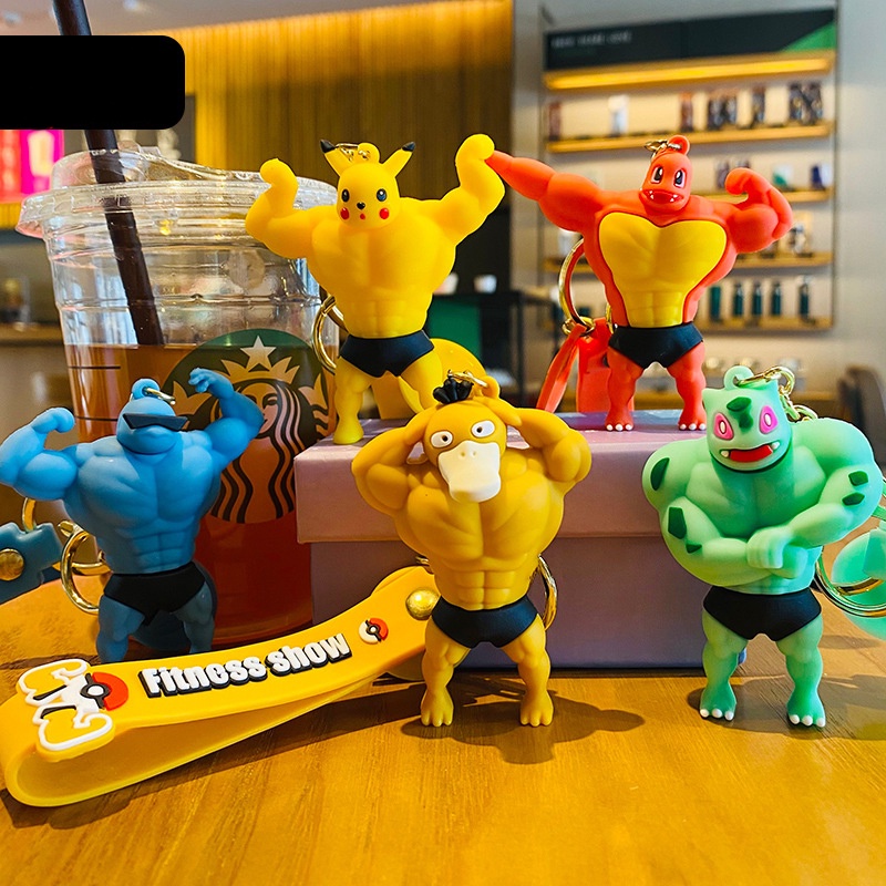 Móc khóa hình các nhân vật trong Pokemon
