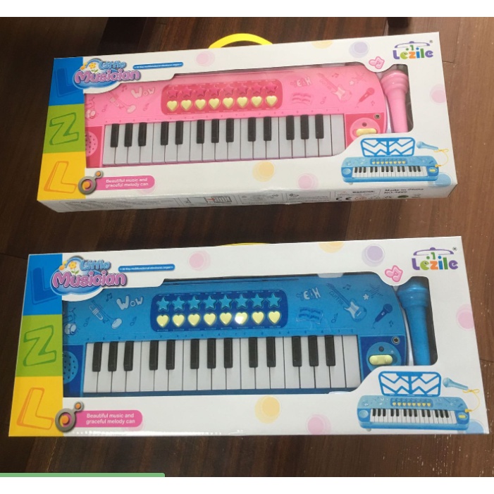 Đồ Chơi Đàn Piano Cho Bé Có Đèn Nhạc Và Micro Chuẩn Âm