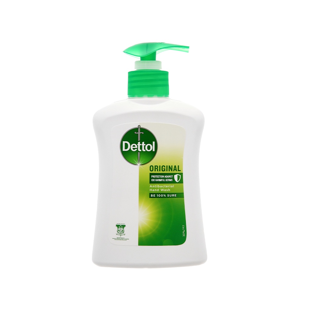 Nước rửa tay Dettol kháng khuẩn chăm sóc da - Chai 250g
