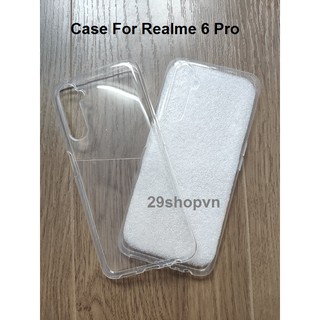 Ốp Realme 6 Pro dẻo trong suốt