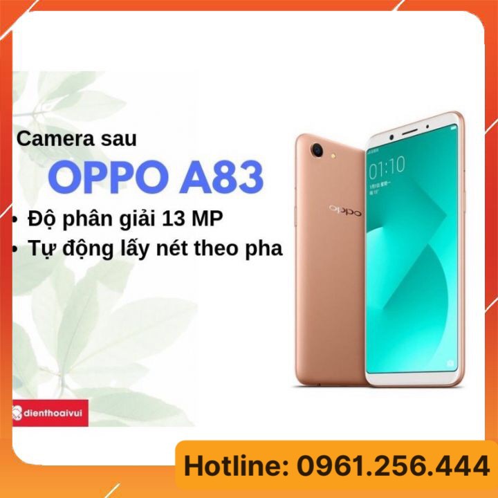 [GIÁ SỐC]Điện Thoại Oppo A83-Ram 3/32GB, Ram 4/ 32GB  Selfie Cực Đẹp, Bảo Hành 12 Tháng