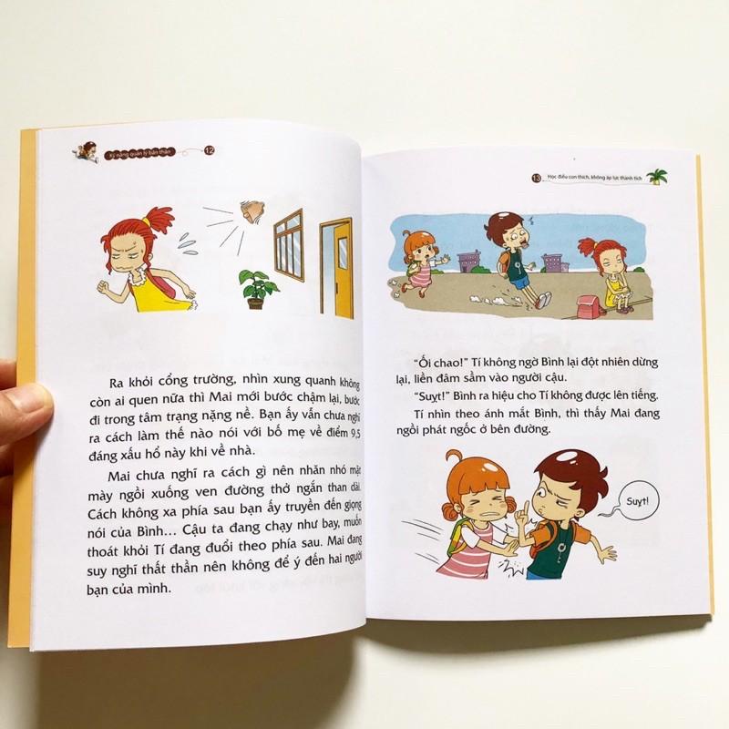 Sách - Kỹ năng quản lý bản thân- Học điều con thích, không áp lực thành tích